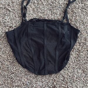 Black Corset Top